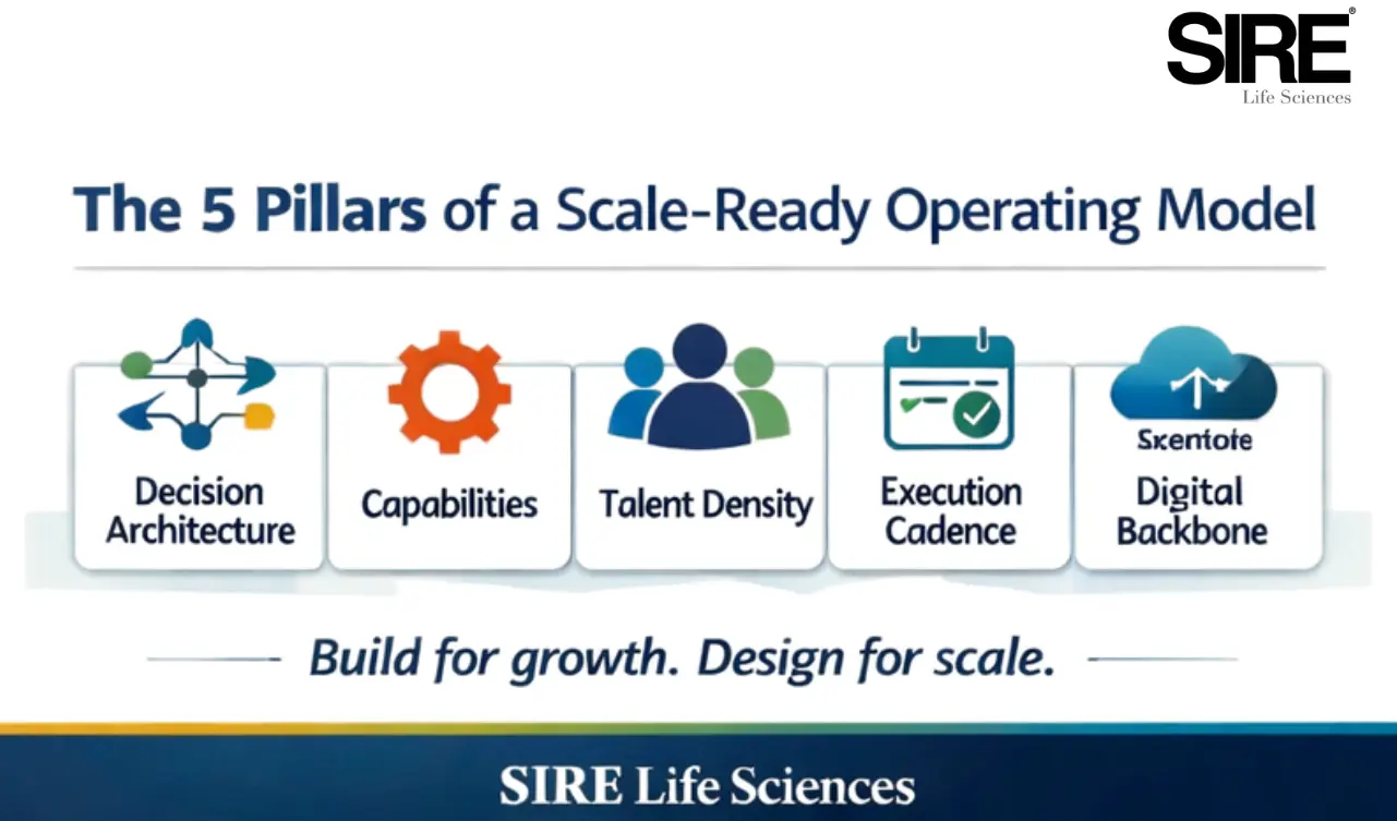 The 5 pillars of a cale ready operating model