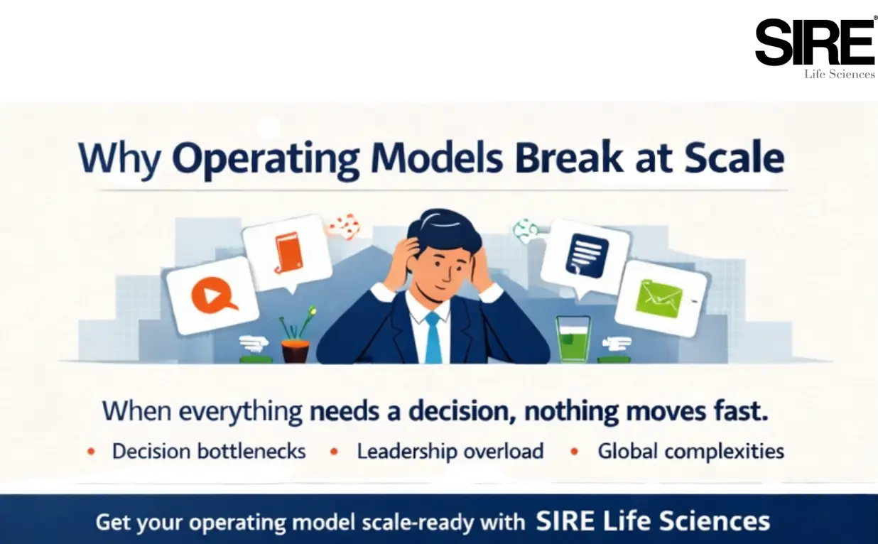 Why operating models break at scale