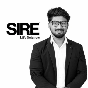 Portretfoto van Sai Kumar, consultant bij SIRE® Life Sciences